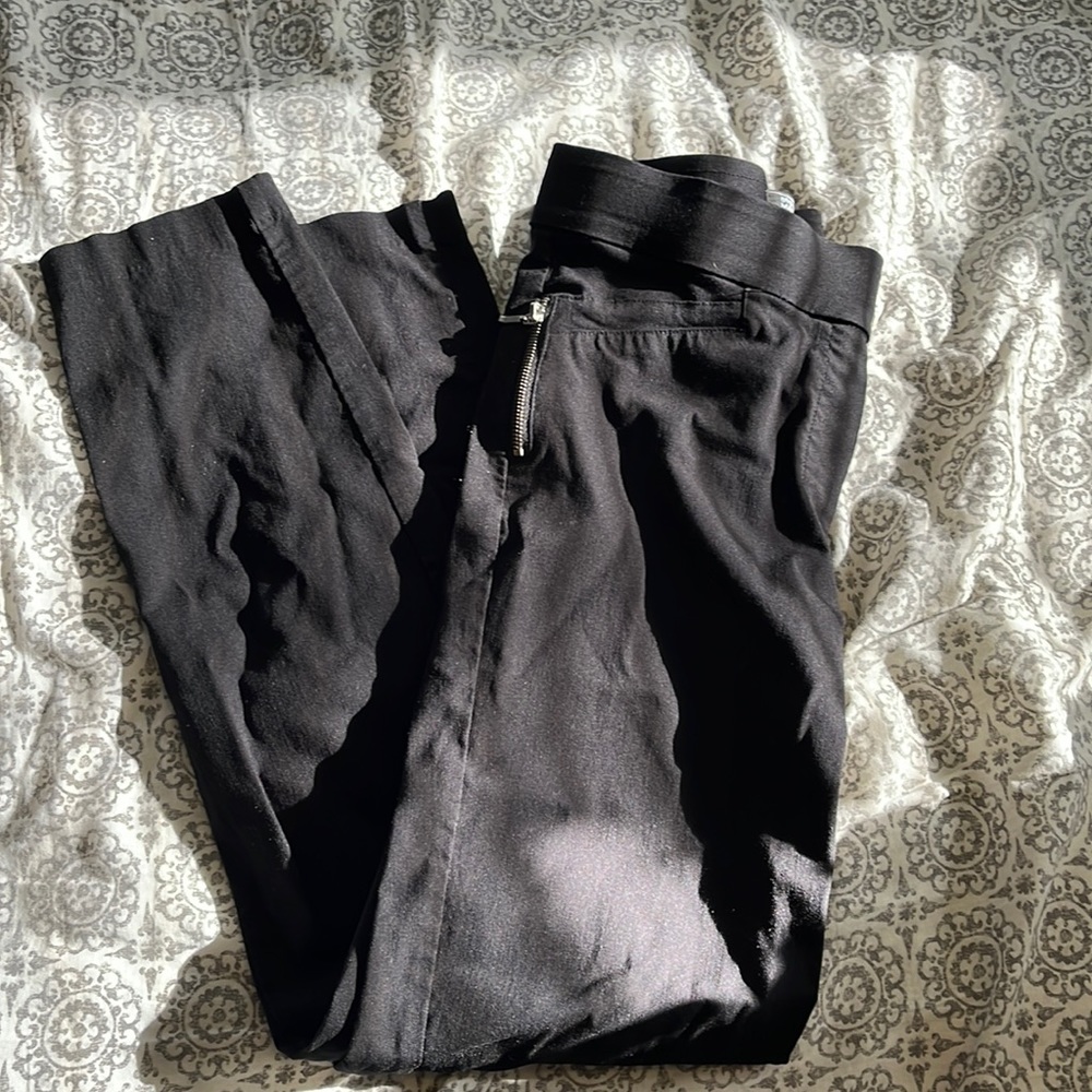 89th and Madison black pull on dress pants size small